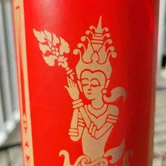 (1) Vintage Culver Mandalay Hindu Goddess Glass Bar Cart Glassware - Picture 11 of 11